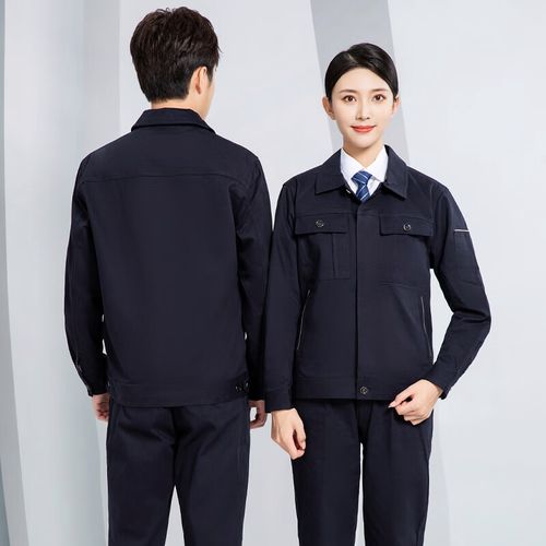 男春秋耐磨电焊工劳保服车间工厂服汽修服机电维修家政物业装修工服